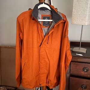 Alpine Design Men's Rust Orange Raincoat